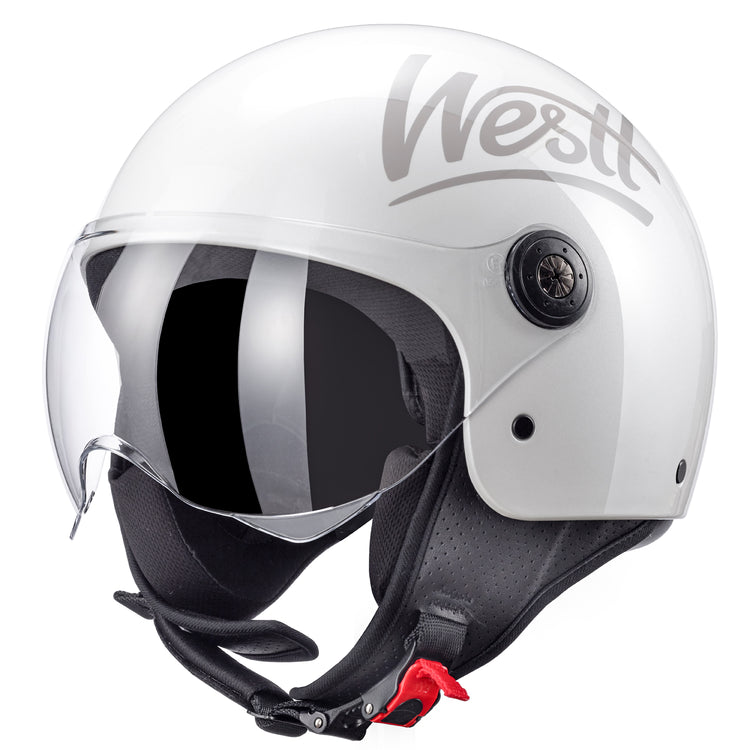 Westt Classic Jethelm mit Visier I Damen & Herren